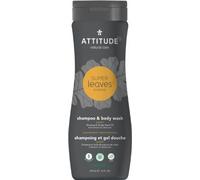 Attitude Super Leaves Homme 2 en 1 Sport Shampooing et Corps 473ml