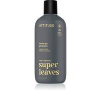 Attitude Gel douche pour homme Super Leaves Men Amber & Citrus 415 ml