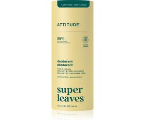 Attitude Super Leaves Natural Deodorant déodorant solide naturel sans aluminium Earl Grey & Cucumber 75 g
