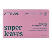 Attitude Super Leaves Savon Pour Le Corps Noix De Coco & Baies Sauvages 113g