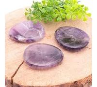 Attitude ZEN : 1 Galet anti stress 45 à 50mm améthyste Brésil qualité bonne