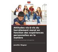 Attitudes vis-à-vis du harcèlement moral en fonction des expériences personnelles en la matière: Une étude transversale rétrospective