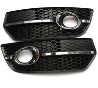 ATTLGR Cadre de Phare Antibrouillard pour Audi Q5 Standard 2009-2012,Le Pare-Choc Avant Grille De Phare Antibrouillard,Garniture De Phare Antibrouillard Avant,B