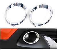 ATTLGR Cadre de Phare Antibrouillard pour Kadjar 2016 2017 2018 2019 2020,Le Pare-Choc Avant Grille De Phare Antibrouillard,Garniture De Phare Antibrouillard Avant