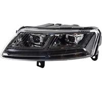 ATTLGR Phare De Voiture pour Audi A6 2005-2011,Ensemble Phares Avant,DRL Remplacement,Durables Feux Avant Angel Eyes Accessoires,A/Right