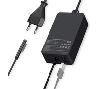 ATTNINE Chargeur 65W Ordinateur Portable Compatible avec Microsoft Surface Pro 11/10/9/8/7/7+/6/5/4/3/X, Surface Laptop Go 3/2/1,Surface Go 2/1,Surface Book, USB Port
