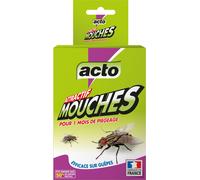 Attractif mouches - ACTO - Acto Mouches - Jusqu’à 100 captures/semaine - Terrasses, balcons, piscines - Efficace 3 mois