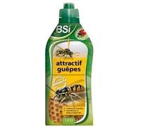 BSI - Attractif puissant pour piège à guêpes/frelons - Naturel - Adapté aux frelons asiatiques - 1 L