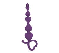 Attraction Mai No.79 Anal Beads Heart Purple Purple Taille Unique