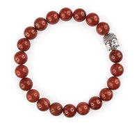 Attraction Zen BRACELET BOUDDHA Pierres Naturelles | Fait Main | Bijoux Femme Homme | Bracelet pierre naturelle | TOUTES LES PIERRES DE NOS BRACELETS SONT NATURELLES (JASPEROUGE)
