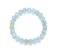 Attraction Zen BRACELET PIERRE NATURELLE | EBOOK Offert | Fait Main | Bijoux Femme Homme | TOUTES LES PIERRES DE NOS BRACELETS SONT NATURELLES (AIGUE MARINE)