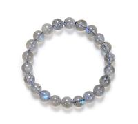Attraction Zen BRACELET PIERRE NATURELLE | EBOOK Offert | Fait Main | Bijoux Femme Homme | TOUTES LES PIERRES DE NOS BRACELETS SONT NATURELLES (LABRADORITE)