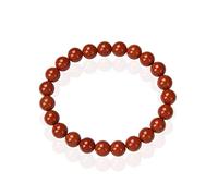 Attraction Zen BRACELET PIERRE NATURELLE | EBOOK Offert | Fait Main | Bijoux Femme Homme | TOUTES LES PIERRES DE NOS BRACELETS SONT NATURELLES (JAPSE ROUGE)
