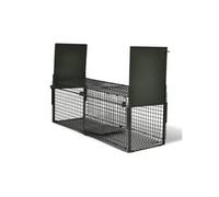 vidaXL Attrape à animaux avec 2 portes