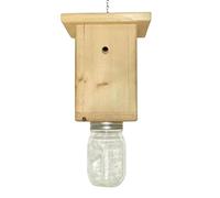 Attrape-Abeilles Charpentier, piège à Abeilles en Bois, Attrape-Abeilles en Bois, piège à Abeilles en Bois Naturel, piège à guêpes extérieur et Facile à Utiliser