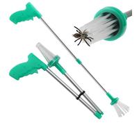 Attrape araignée,Attrape Insecte Attrape Insectes Vivants Attrape araignée télescopique Long Pince telescopique répulsif araignée Produit Anti araignée