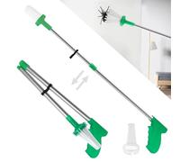 Attrape Araignée Télescopique Long,Pince Araignée,Attrape Araignée,Attrape Insectes Vivants pour Attraper et Libérer en Toute Sécurité des Lnsectes tels Que Les Araignées