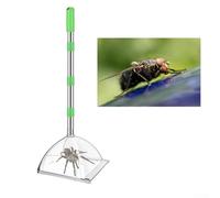 Attrape-araignées réglable de 81,3 cm de long, sans contact pour libération sans danger, acier inoxydable et outil PC pour la maison et le jardin