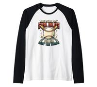 Attrape-Balle Molle Volant de Base pour Joueur de Softball Manche Raglan