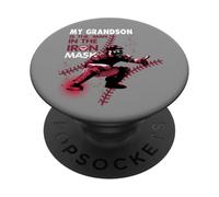 Attrape-Baseball My Grandson is The Man in The Iron Mask PopSockets PopGrip Adhésif