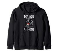 Attrape-Baseball My Son Will Be Waiting for You at Home Sweat à Capuche