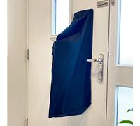 Attrape-boîte aux lettres - Se colle à la boîte aux lettres sans vis - Protège votre courrier (noir, vertical)