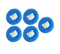 Attrape-cheveux de lavage - Lot de 5 pièces légères réutilisables et réutilisables, épilateur pour animaux domestiques, lave-linge et sèche-linge, piège à peluches pour couvertures, filtre à déchets