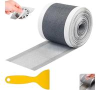 Attrape Cheveux Douche 10mx7cm Filtre Cheveux Douche Tamis De Douche Autocollant en Maille avec Pelle de Nettoyage Empêche Le Blocage dans pour Cuisine Salle de Bain Baignoire