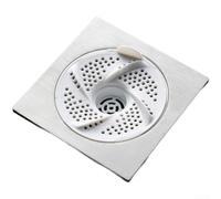 Attrape-cheveux en forme de tourbillon pour évier et sol de douche, conçu pour minimiser les sabots et soutenir un débit d'eau constant (blanc-3)