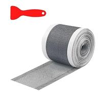 Attrape-cheveux pour douche - 10 m - En gaze PVC - Avec spatule en plastique - Jetable - En maille - 100 cm de large - Attrape-cheveux pour baignoire, balcon