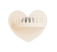 Attrape-cheveux pour la douche, tamis à cheveux mural en forme de cœur - Ventouse pour baignoire - Pour femme, salle de bain, maison, évier