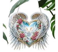 Attrape- de fenêtre, attrape- d'extérieur | Ornement de montgolfière d’amour - Attrape- en acrylique 2D, décoration murale pour noël et anniversaire