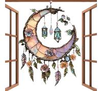 Attrape- Extérieur,Ornement En Acrylique À Haute Transparence | Attrape- pour Fenêtre Intérieure,pour la Maison Chambre Jardin Extérieur Noël Intérieur Décoration Cadeau