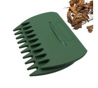 Attrape-Feuilles à Main Râteau | Attrape-Feuilles avec Poignée de Ramassage,Outil de Jardinage Imperméable pour Collecte de Débris Automnaux - Bassin Extérieur, Parterres et Nettoyage Saisonnier