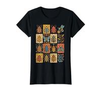Attrape-Insectes rétro Vintage pour Les collectionneurs d'insectes T-Shirt Graphique avec Valeur, Femme, Noir, XS