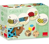 Goula - Catch it - Jeu de Rapidité et d'Observation - Trouve la Bonne Image pour Gagner la Partie - Jeu de Société pour Enfants - Dès 1 Joueur - A partir de 3 Ans