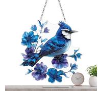 Attrape-Lumière Oiseau | 2D Oiseau Ornement Attrape-Lumière avec,Décoration pour Maison pour Chambre Patio Balcon Véranda Cuisine Salon Cadeau pour Maison Neuve Cour Jardin Arrière-Cour