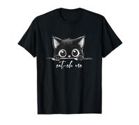 Attrape-Moi avec de Jolis Chatons Noirs cachés, des Chats T-Shirt