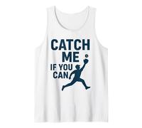 Attrape-Moi si tu Peux - Design Amusant entraîneur de Joueur de Baseball Débardeur