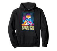 Attrape-moi si tu peux Retro Racer Go Kart Race Sweat à Capuche