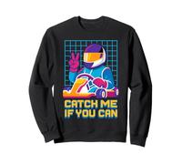 Attrape-moi si tu peux Retro Racer Go Kart Race Sweatshirt