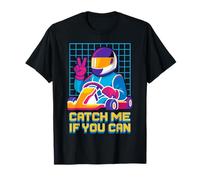 Attrape-moi si tu peux Retro Racer Go Kart Race T-Shirt