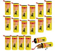 Attrape Mouche Rouleaux de Papier Tue-Mouches Papier Tue Mouche Interieur Rubans Attrape Mouches 18PC Papier Tue Mouche pour Les