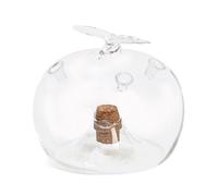 Attrape-mouches des fruits en forme de pomme verre et liège