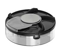 Attrape Mouches Électrique Rotatif à 360°,Piège à Mouches Automatique d'intérieur,Fly Catcher,Destructeur d'insectes,Moucherolle Rechargeable par USB pour Maison, Cuisine, Restaurant,Bar (Noir)