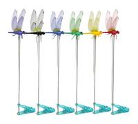 Attrape-Mouches Extérieur - Lot de 6 Accessoires Jardin Réutilisables - Clip pour Chapeau factice tridimensionnelle pour extérieur | pour Balcon intérieur, Jardin, Parterre Fleurs, Oiseaux, guêpes,