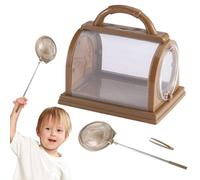 Attrape- - Outil de collecte de papillons | Attrape-mouches | 19,5 x 17 x 15 cm pliable multifonction en maille de reproduction pour de 3 à 12 ans pour randonnée, jardin, camping