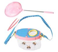 Attrape-papillons pour enfants, ensemble d'aventure multifonction pour enfants, boîte de collection de papillons - Kit d'exploration de la nature polyvalent pour poissons, libellules et abeilles