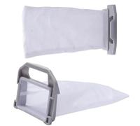Attrape-peluches pour machine à laver, sac filtrant pour machine à laver, sac filtrant, épilateur pour linge, attrape-poils d'animaux pour le linge, 2 paquets, efficace pour enlever les poils de chat