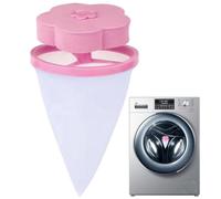 Attrape-peluches pour sèche-linge | Piège à charpie flottant avec fine | Attrape-peluches pour sèche-linge, sacs en de nettoyage de filtre à cheveux pour garçons et filles